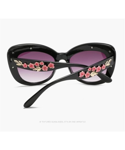 Retro Cat Eye Men and Women Outdoor Holiday Party Fashion Decoration Sunglasses (Color : B, Size : 1) 1 D $16.70 Cat Eye