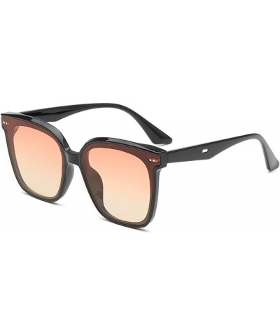Large Frame Fashion Outdoor Vacation Decorative Sunglasses (Color : D, Size : 1) 1 D $20.16 Designer