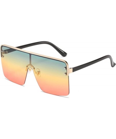 Large Metal Frame Fashion Women Outdoor Vacation Beach Sunglasses Gift (Color : D, Size : 1) 1A $15.36 Designer