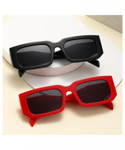 Fashion retro square outdoor vacation sunglasses for men and women G $12.36 Square