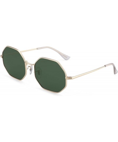 Polarized Sunglasses Men Women Metal Frame Fashion Vintage Square Sunglasses C2g15 $18.47 Rectangular