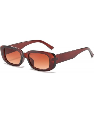 Retro Oval Frame Men and Women Fashion Small Frame Vacation Decorative Sunglasses (Color : 19, Size : 1) 1 3 $12.57 Designer