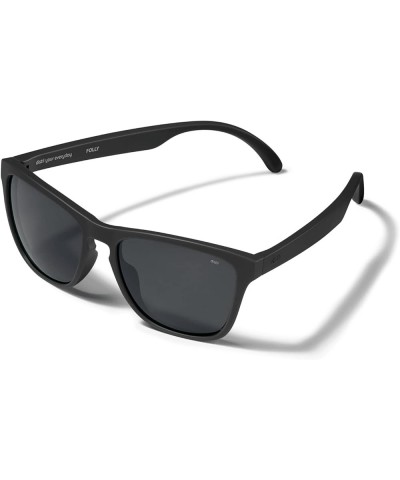 Folly MagLock Seafarer Polarized Sunglasses | Lightweight, Flexible and Secure Anchor Black Gray Polarized Lens $34.78 Rectan...