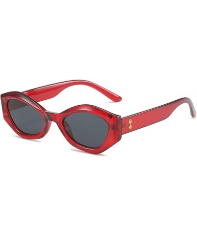Small Frame Outdoor Vacation Retro Sunglasses Men And Women 5 $14.13 Designer