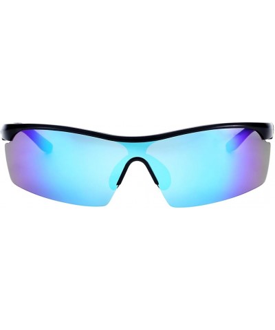 New Season Al-Mg Sport Men Polarized Sunglasses Ultra Light UV Protection Shades For Driving Cycling Fishing Golf (Blue) $15....