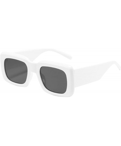 Square Frame Fashion Sunglasses for Men and Women Outdoor Sports Vacation Decorative Sunglasses Sunglasses Womens (Color : 2,...