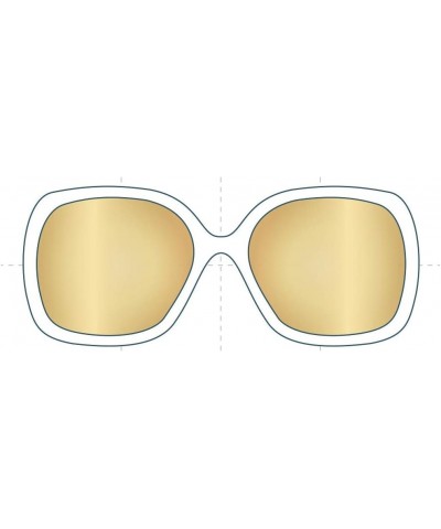 Tory Burch TY7059 Replacement Lenses - Compatible with Tory Burch TY7059 57mm Frames Polarized Sfxultra Gold Mirror Brown Pai...