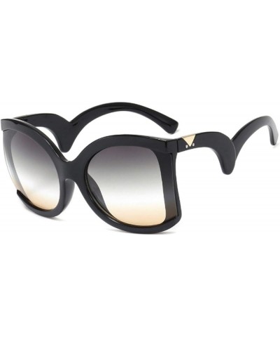 Luxury Sunglasses Women Fashion Black Retro Sun Glasses For Women Vintage 03 $17.57 Rectangular