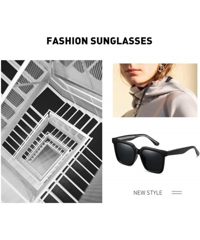 Retro Square Sunglasses Men's Fashion Sunglasses Polarized Sunglasses Minimalist Style,A2 A3 $17.89 Designer