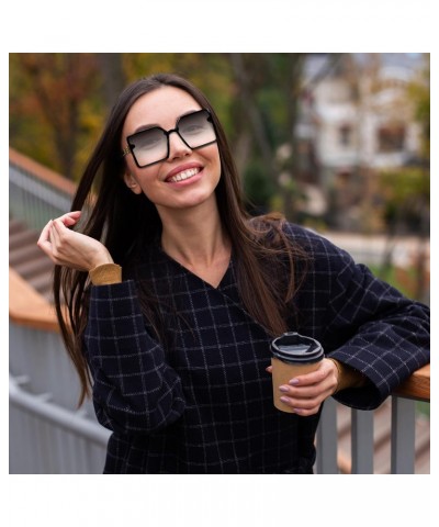 Light Shade Eyewear BLACK – Polarized Sunglasses For Women – Oversized Funky Sunglasses – Trendy Shades For Women - Unique an...