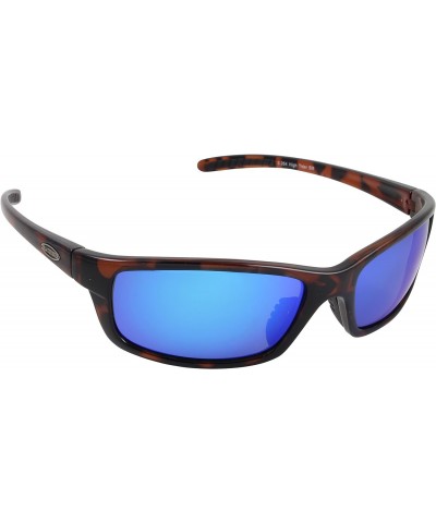 High Tider Polarized Sunglasses, Tortoise Frame/Blue Mirror $11.94 Designer