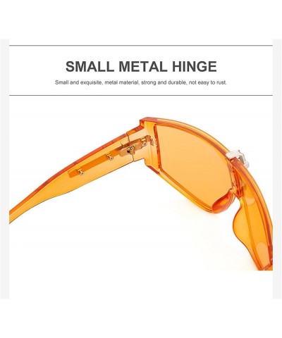 Large Frame Fashion Men and Women Decorative Sunglasses Outdoor Vacation Beach Sunglasses (Color : C, Size : 1) 1A $13.49 Des...