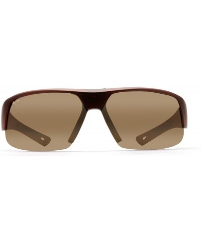 Men's Switchbacks Polarized Shield Sunglasses Rootbeer Matte/Hcl Bronze $91.76 Sport