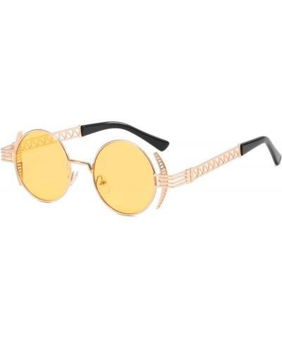 Large Frame Round Men's Women's Sunglasses Outdoor Beach Resort Sports Driving Sunglasses E $17.41 Sport