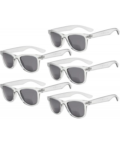 Classic Bifocal Sunglasses for Women 5 Pack Sgs027 Grey Frame-5pc $13.34 Square
