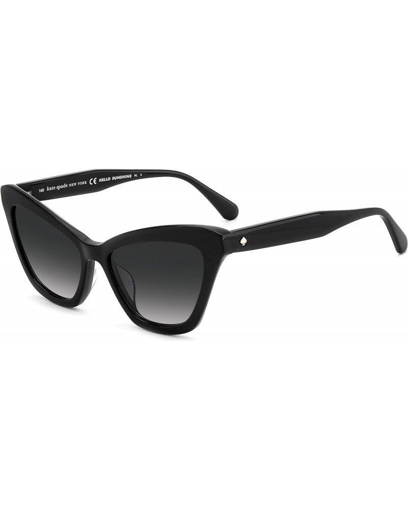 Kate Spade AMELIE/G/S Black/Dark Grey Shaded 54/17/140 women Sunglasses $36.28 Designer