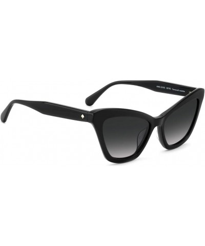 Kate Spade AMELIE/G/S Black/Dark Grey Shaded 54/17/140 women Sunglasses $36.28 Designer